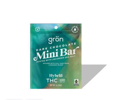 Dark Chocolate Mini Bar (100mg) - Mini Chocolate Bar