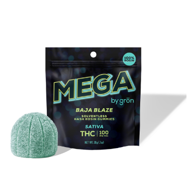 Gron Mega Pearl Baja Blaze Rosin 100mg