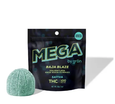 Gron Mega Pearl Baja Blaze Rosin 100mg