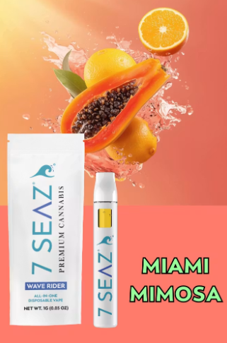 7Seaz - Miami Mimosa - Disposable Vape - 1g