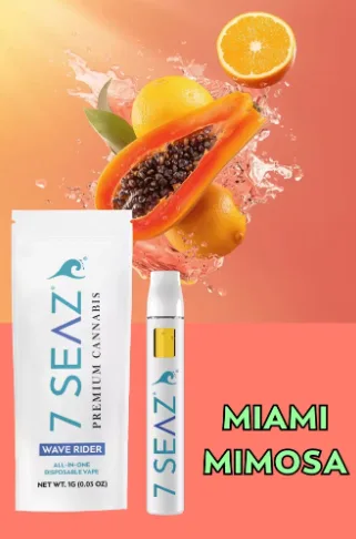 7Seaz - Miami Mimosa - Disposable Vape - 1g