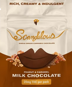 Scandalous Peanut & Caramel Milk Chocolate