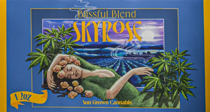 Blissful sun-grown cannabis