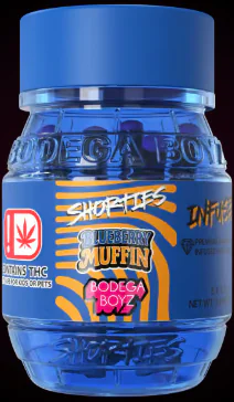 Blueberry Muffin cannabis container