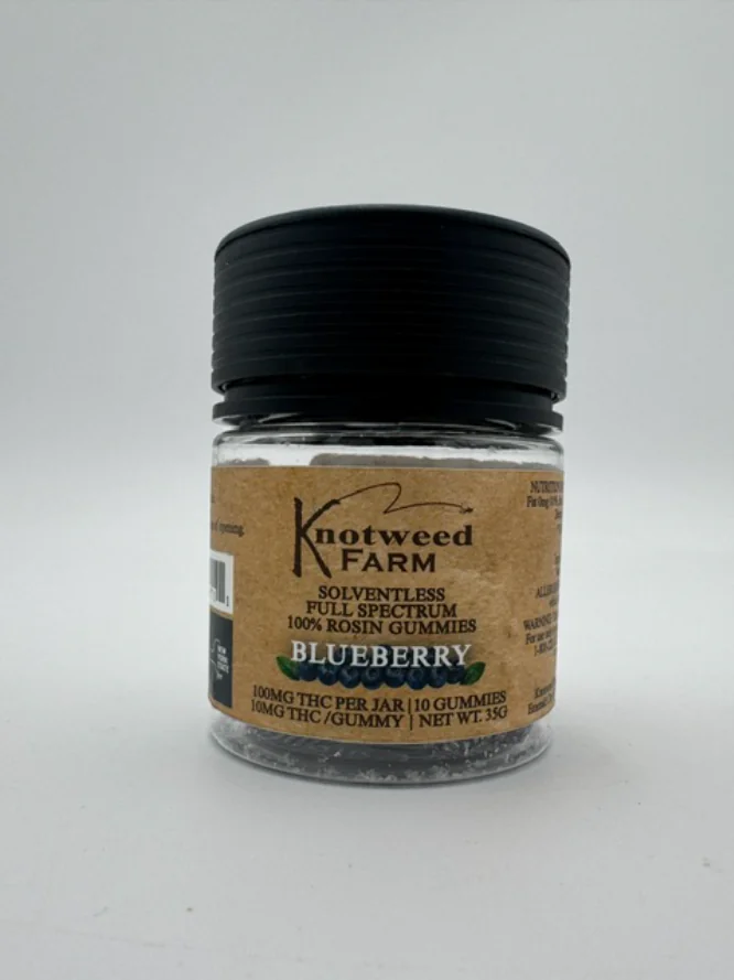 Blueberry Rosin Gummies 10pk