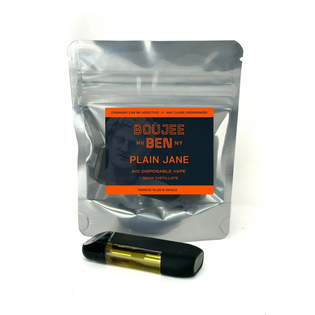 Boujee Ben Plain Jane Disposable Vape 1g