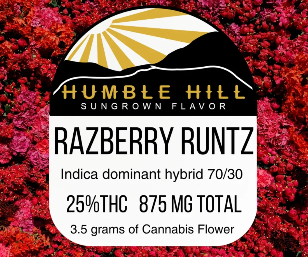 Humble Hill Razberry Runtz 3.5g