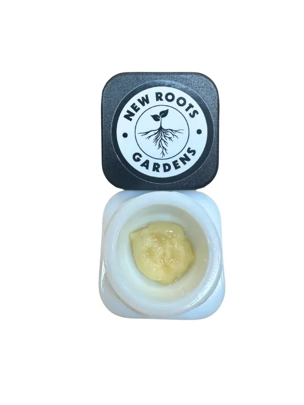 New Roots Gardens Maple Gas Live Rosin Badder 1g