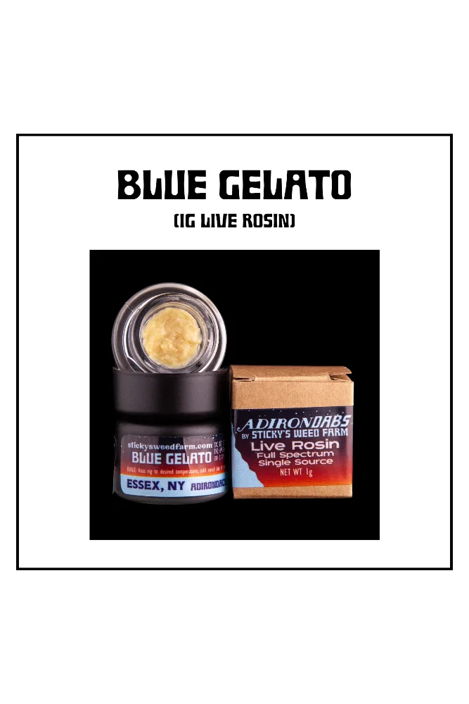 Blue Gelato 1g Live Rosin